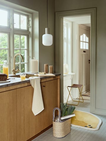 Lemon matta 86x120 cm - Harvest gold - Broste Copenhagen