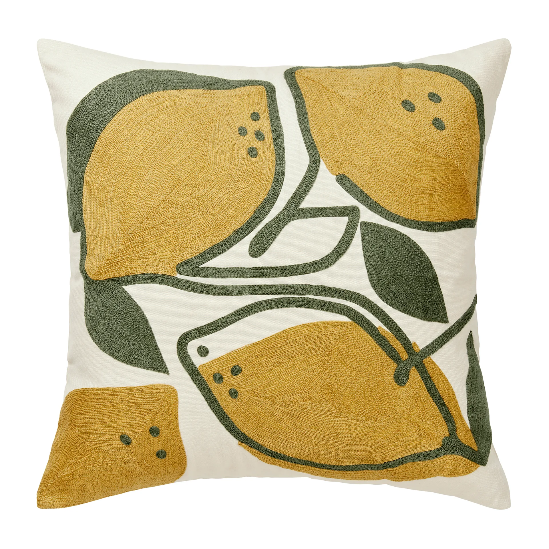 Limone kuddfodral 50x50 cm, Castle beige Broste Copenhagen