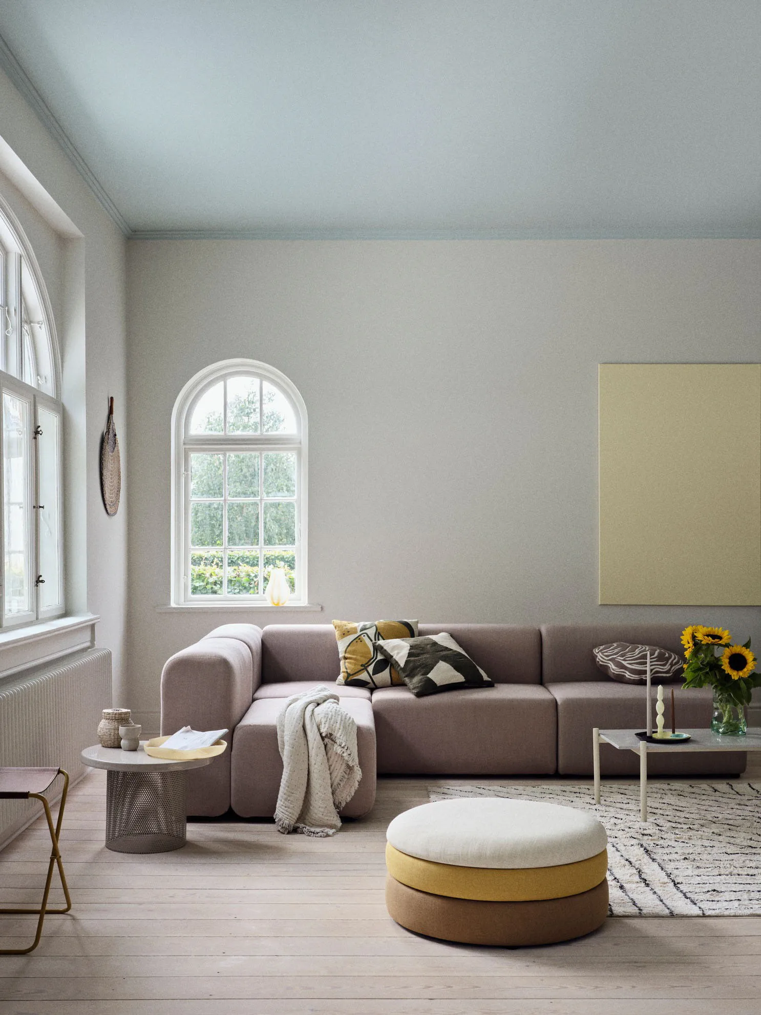 Limone kuddfodral 50x50 cm, Castle beige Broste Copenhagen