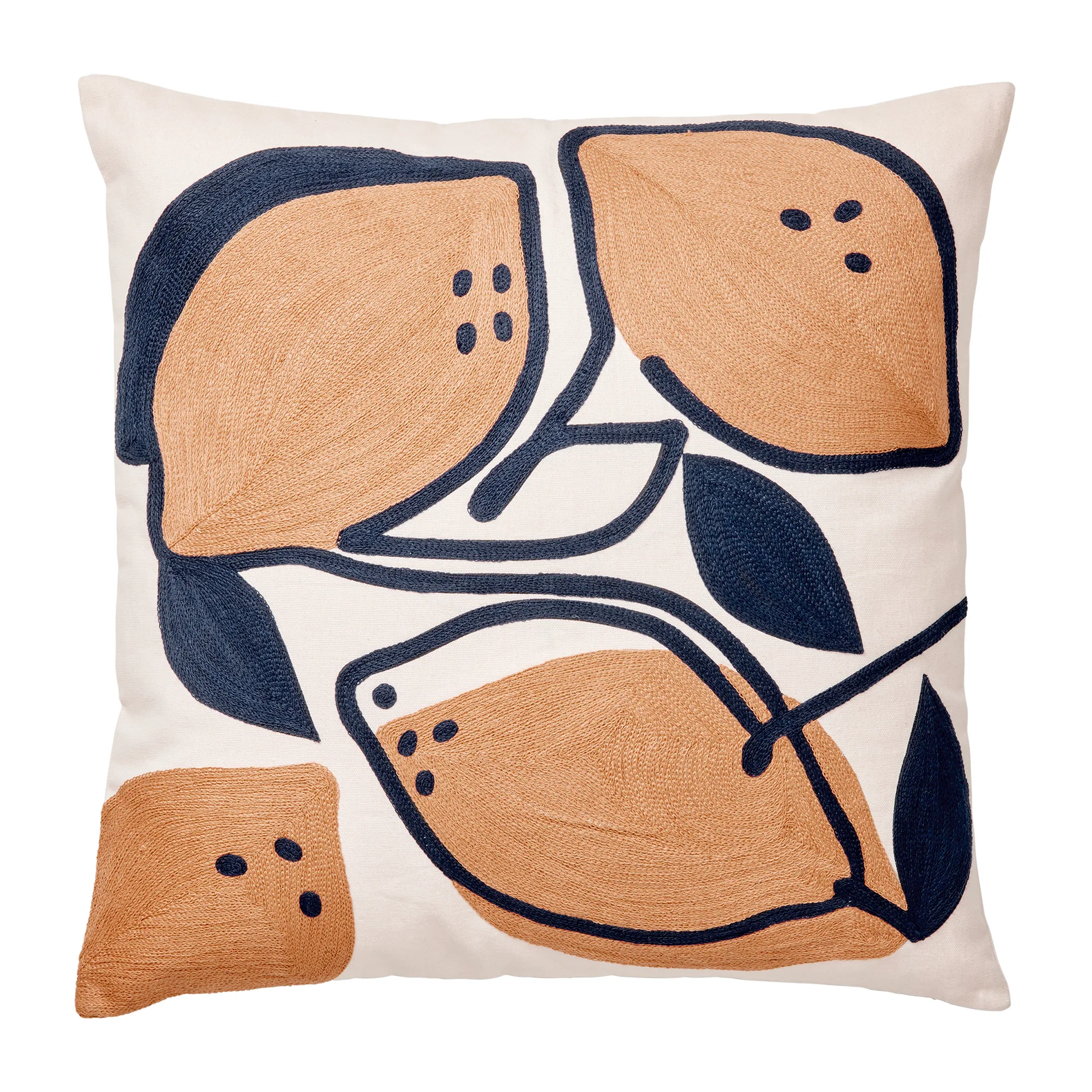 Limone kuddfodral 50x50 cm, Peach pink Broste Copenhagen