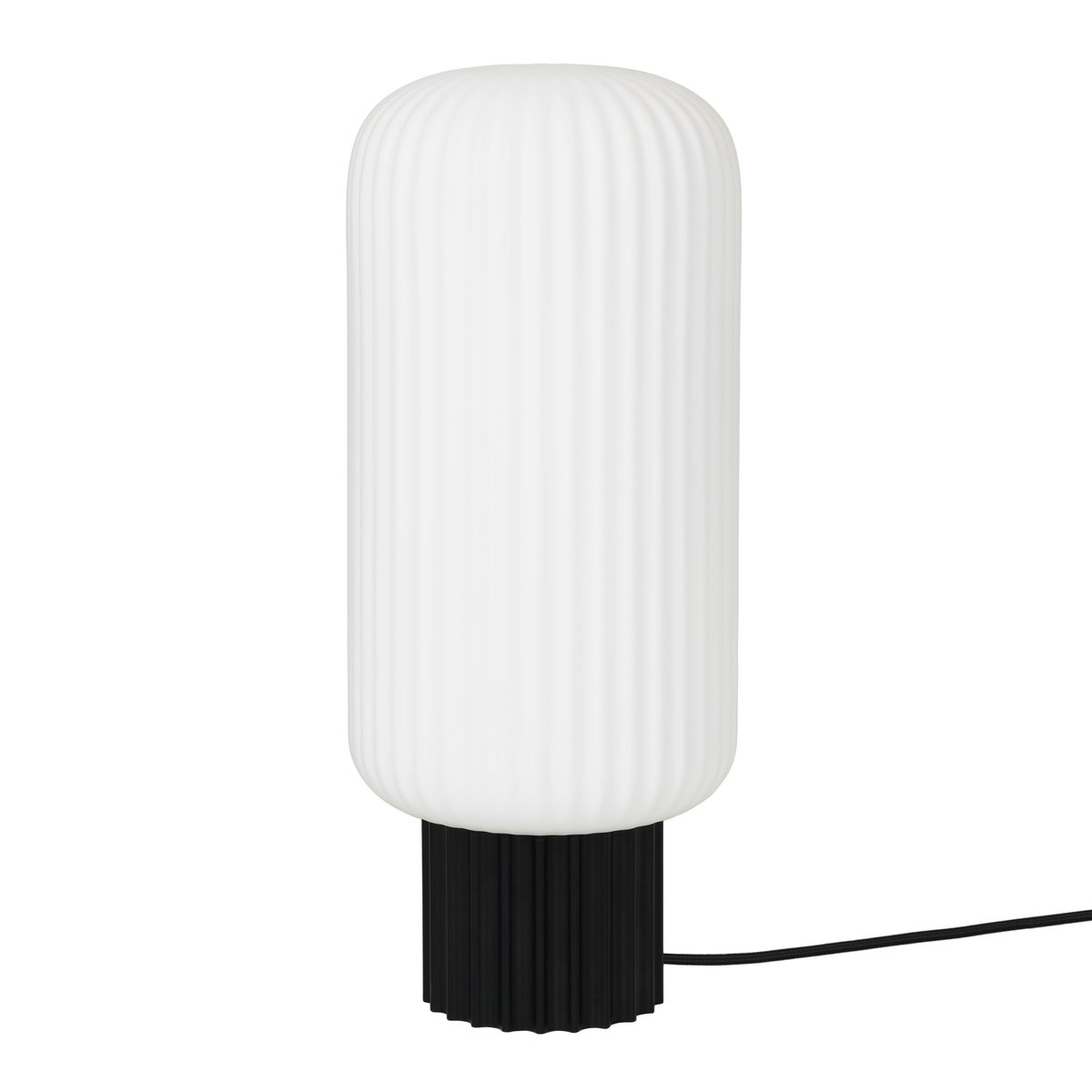 Broste Copenhagen Lolly bordslampa Svart-vit-39 cm | Skandinavisk Design | Bordslampor | Svart