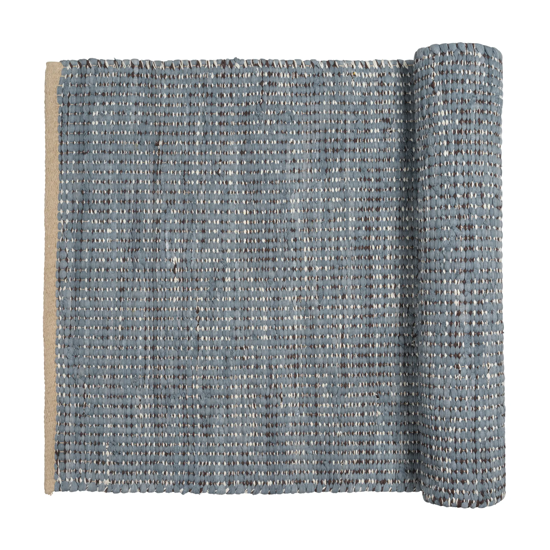 Magda bomullsmatta 70x140 cm, Flint stone blue Broste Copenhagen