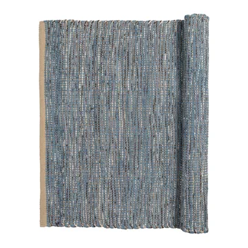 Magda bomullsmatta 80x250 cm - Flint stone blue - Broste Copenhagen