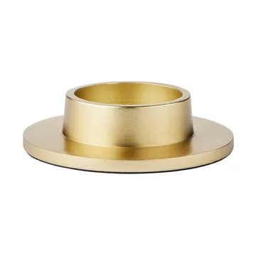 Maro ljusstake för blockljus - Brass Finish, 4 cm - Broste Copenhagen