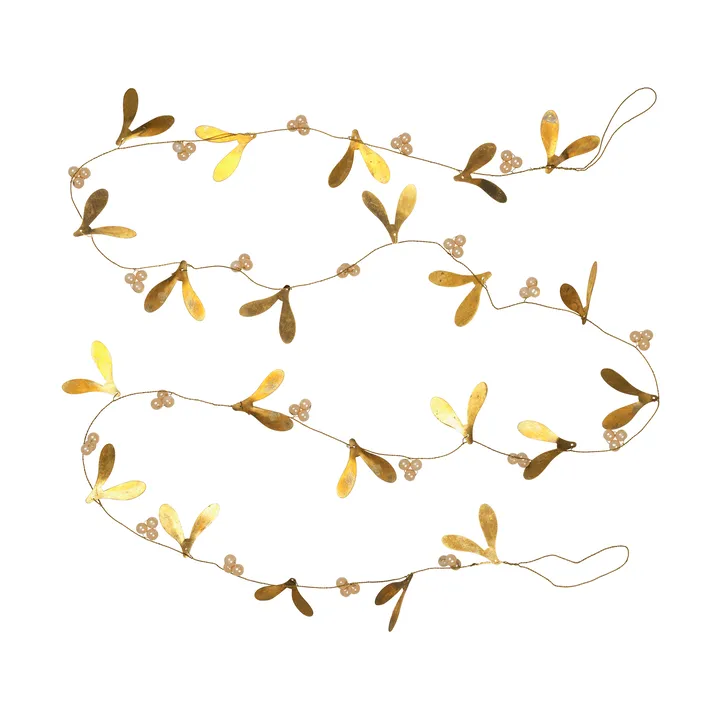 Mistletoe girlang - Ivory - Broste Copenhagen