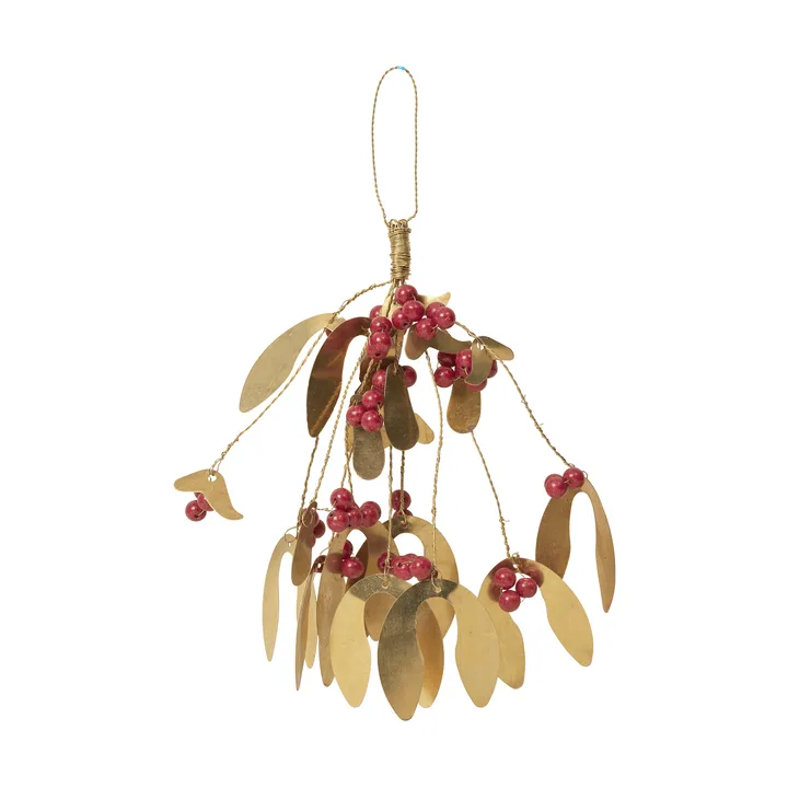 Mistletoe julgranshänge - Deep Red - Broste Copenhagen