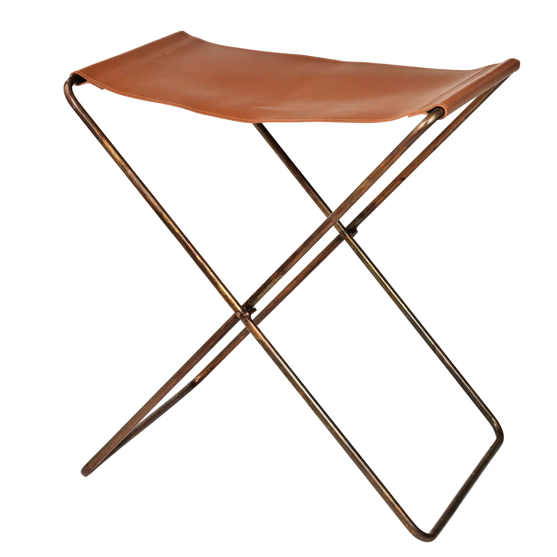 Nola pall läder, brun, 45 cm Broste Copenhagen