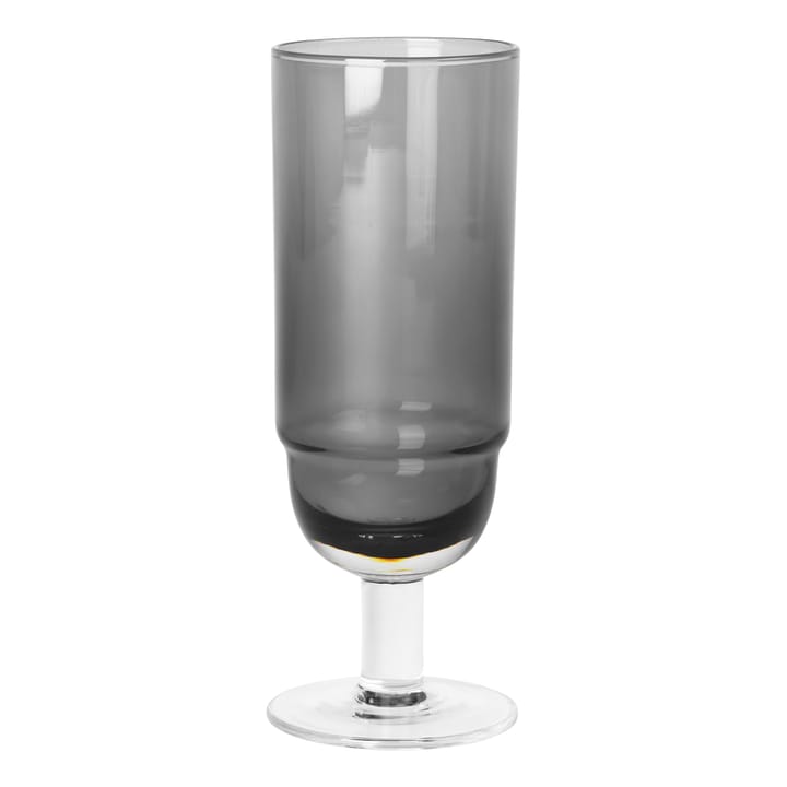 Nordic Bistro champagneglas 20 cl, Smoke-clear Broste Copenhagen