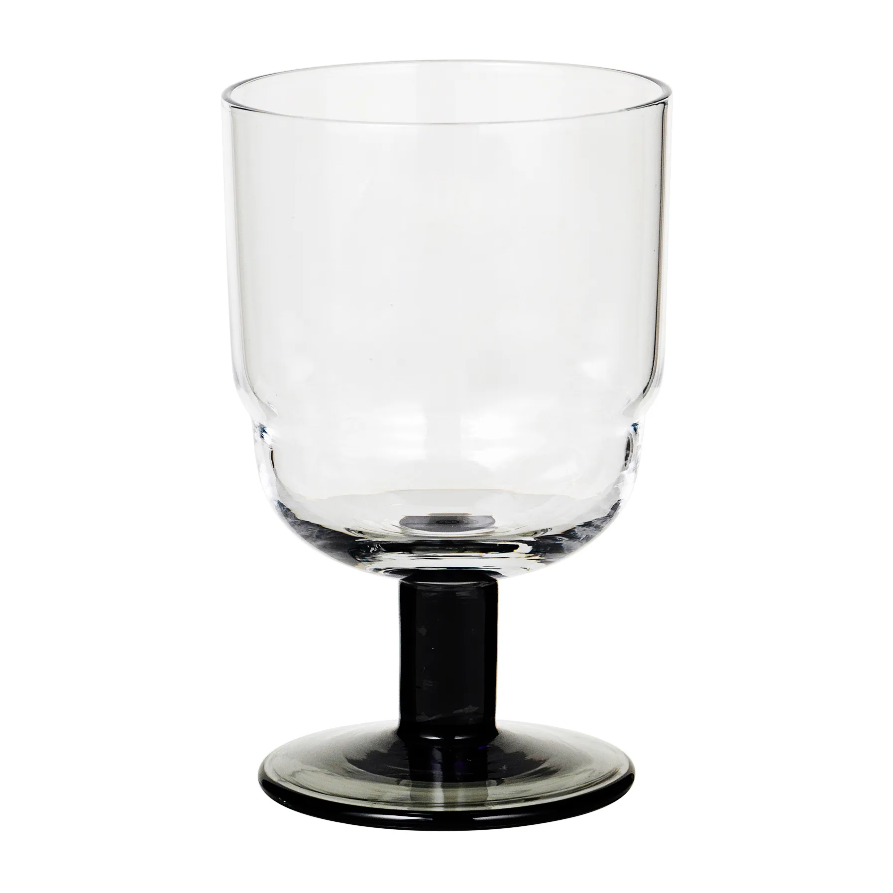 Nordic Bistro vitvinsglas 20 cl, Clear-smoke stem Broste Copenhagen