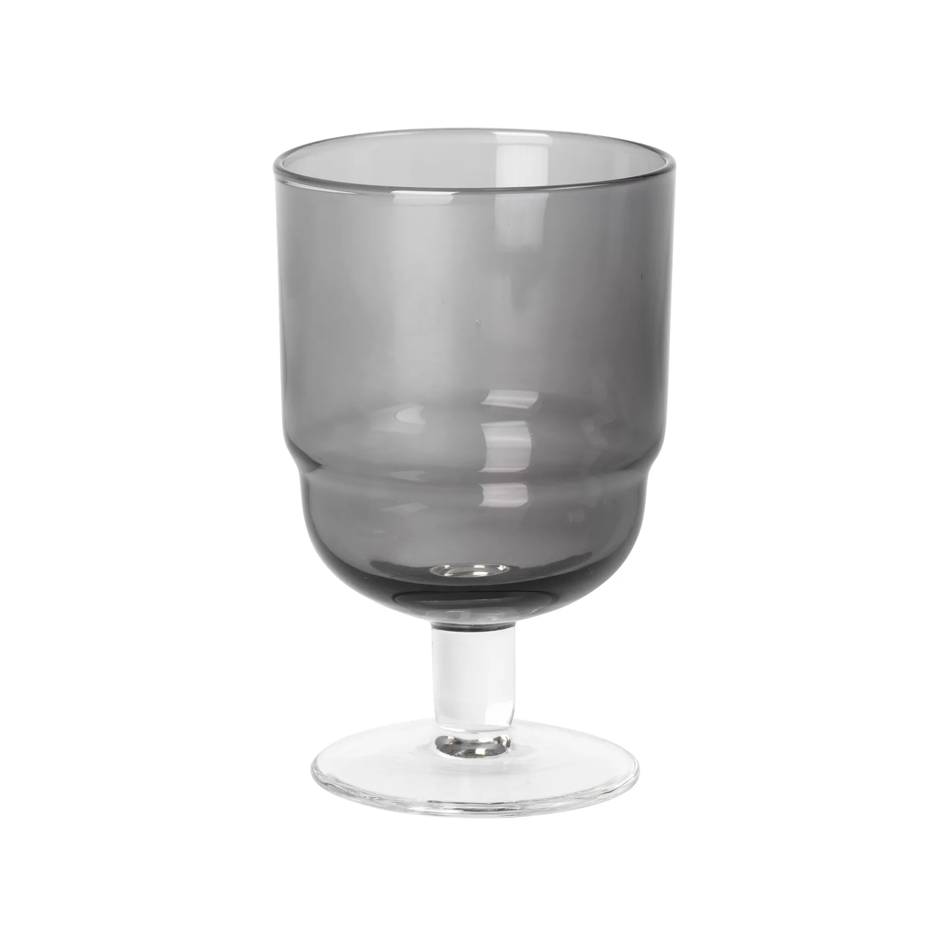 Nordic Bistro vitvinsglas 20 cl, Smoke-clear Broste Copenhagen