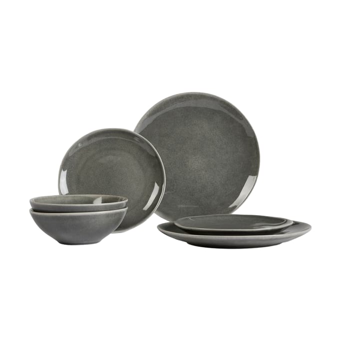 Nordic Rain dinnerset för två - 6 delar - Broste Copenhagen