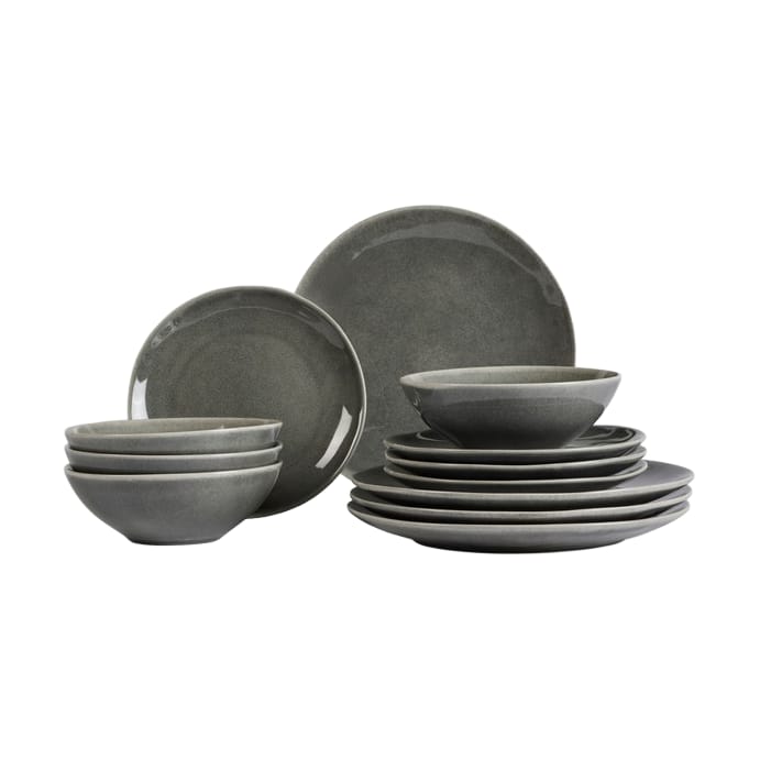 Nordic Rain servisset - 12 delar - Broste Copenhagen