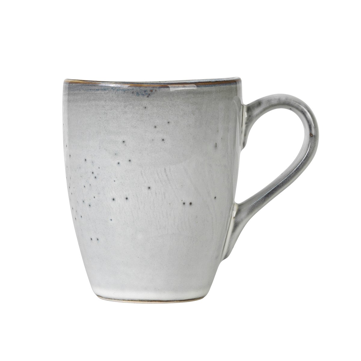 Broste Copenhagen Nordic Sand mugg med öra 10 cm | Skandinavisk Design | Kaffekoppar | Beige
