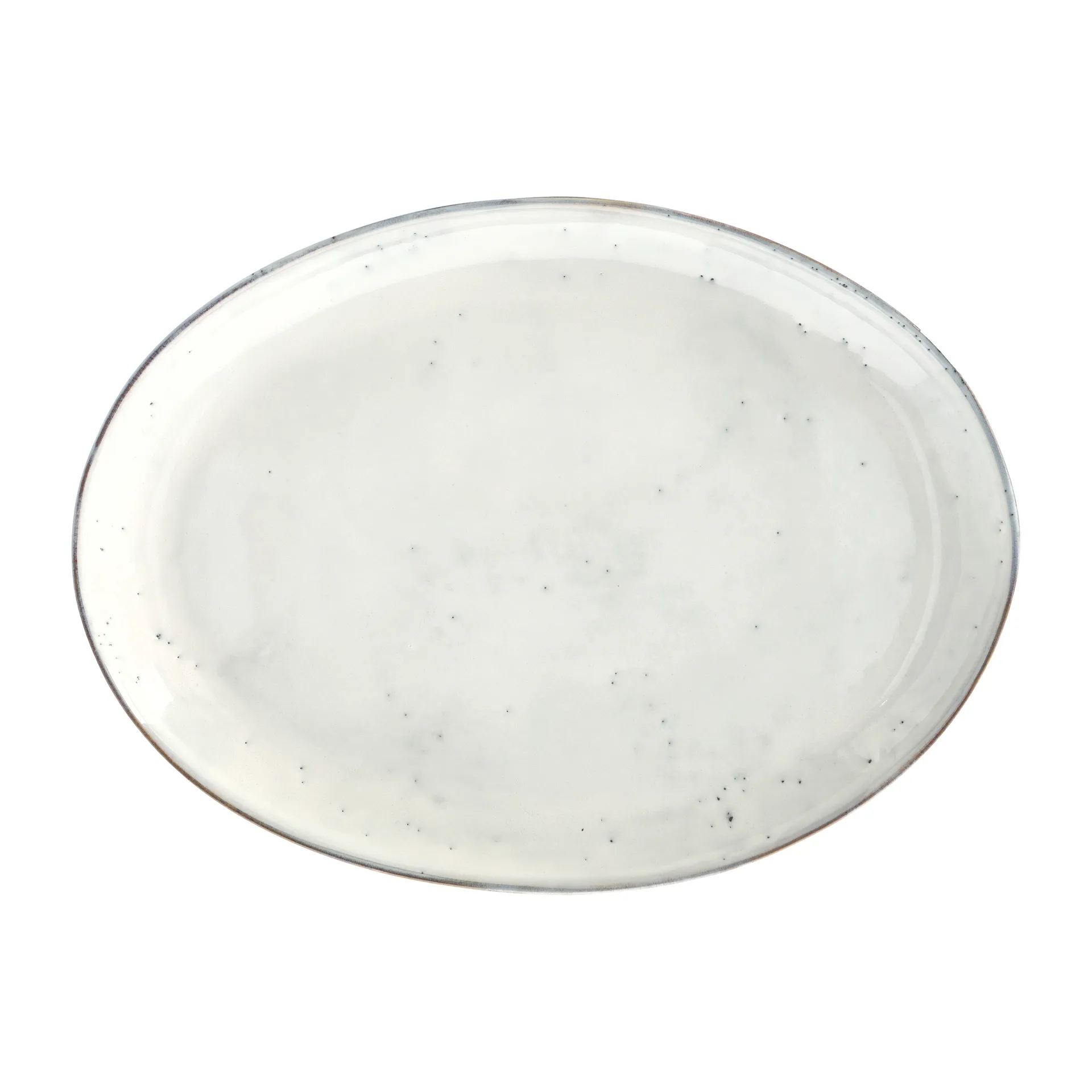 Nordic Sand ovalt fat, 26,5x35,5 cm Broste Copenhagen