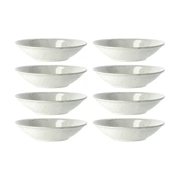 Nordic Sand pastatallrik Ø22,5 cm 8-pack - undefined - Broste Copenhagen