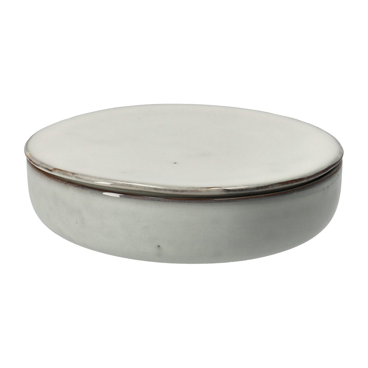 Broste Copenhagen Nordic Sand skål med lock 17 cm | Skandinavisk Design | Serveringsskålar | Beige
