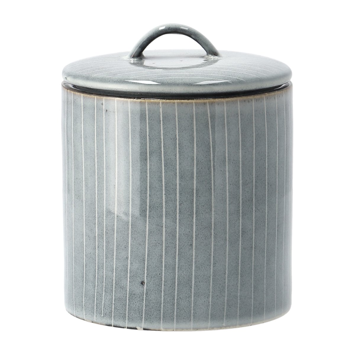 Broste Copenhagen Nordic Sea burk med lock 12 cm | Skandinavisk Design | Förvaringsburkar | Blå