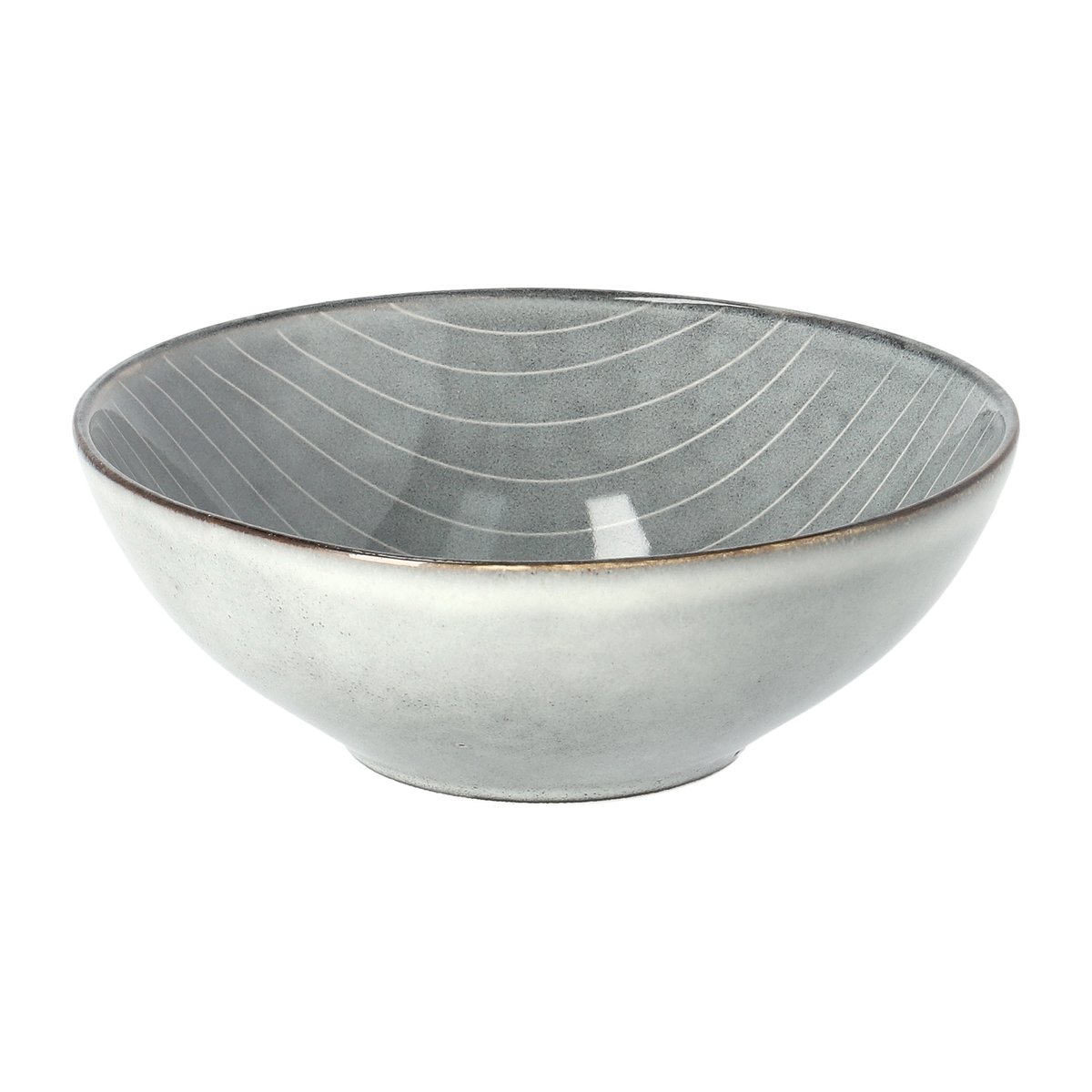 Broste Copenhagen Nordic Sea låg skål 17 cm | Skandinavisk Design | Frukostskålar | Blå
