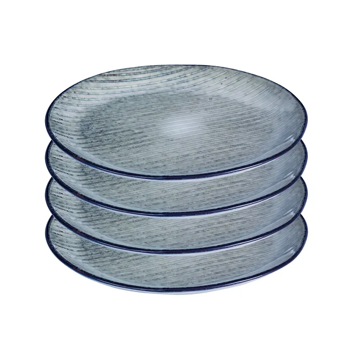 Nordic sea tallrik 4-pack Ø 20 cm - Broste Copenhagen