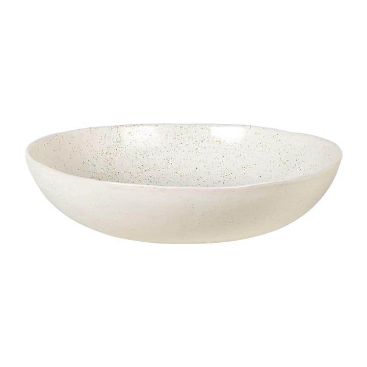 Nordic Vanilla salladsskål Ø34,5 cm - Cream with grains - Broste Copenhagen