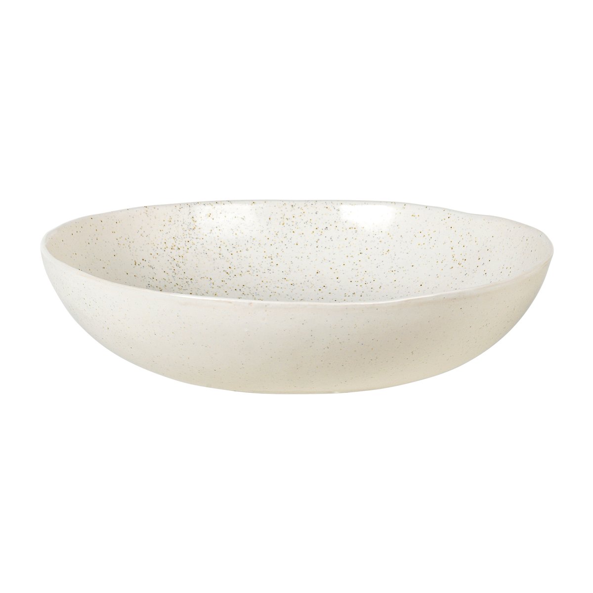 Broste Copenhagen Nordic Vanilla salladsskål 34,5 cm Cream with grains