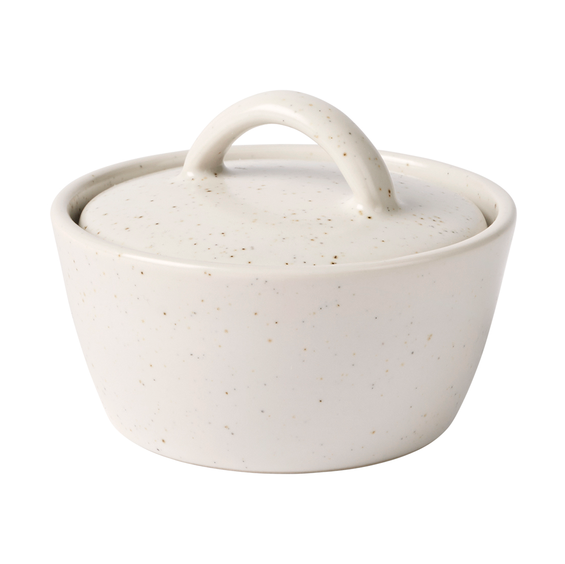 Broste Copenhagen Nordic Vanilla skål med lock 8 cm