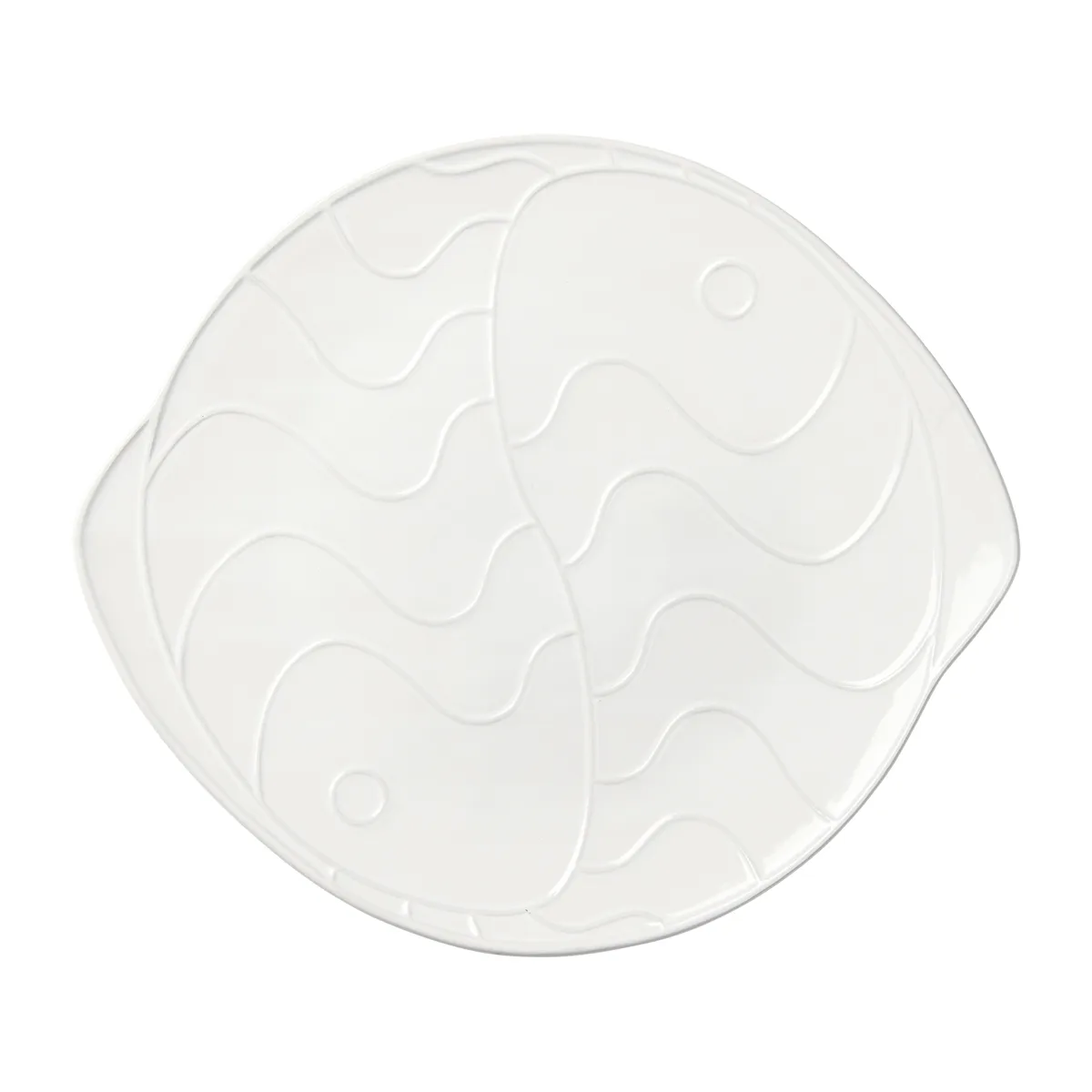 Broste Copenhagen Pesce fat 30x34,6 cm Transparent white