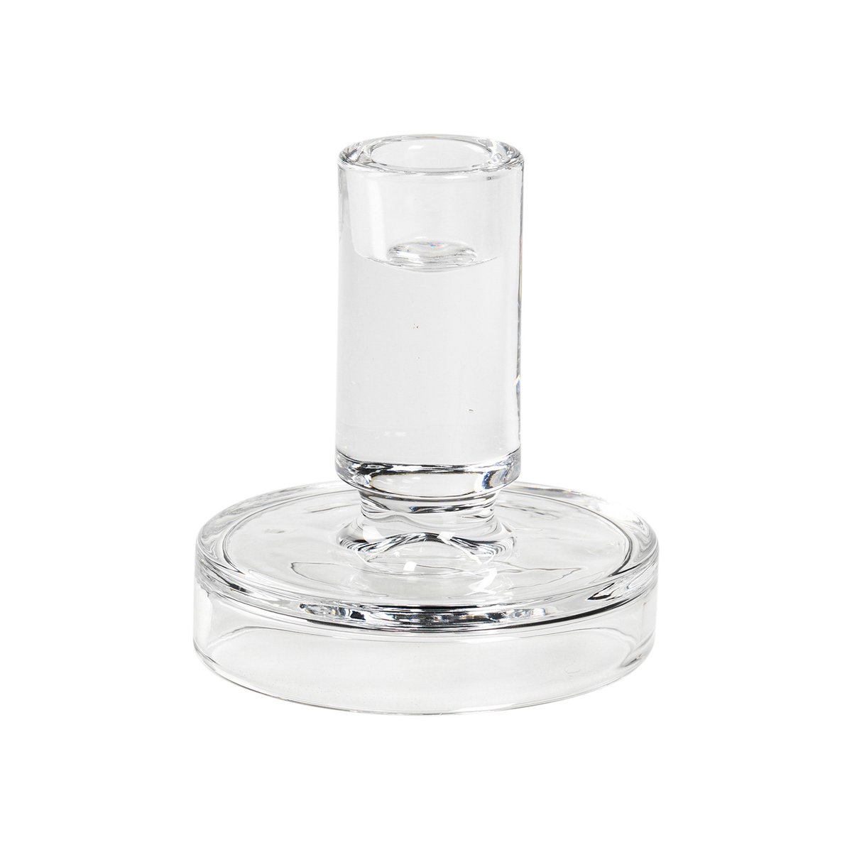 Broste Copenhagen Petra ljusstake 11 cm | Skandinavisk Design | Ljusstakar | Transparent
