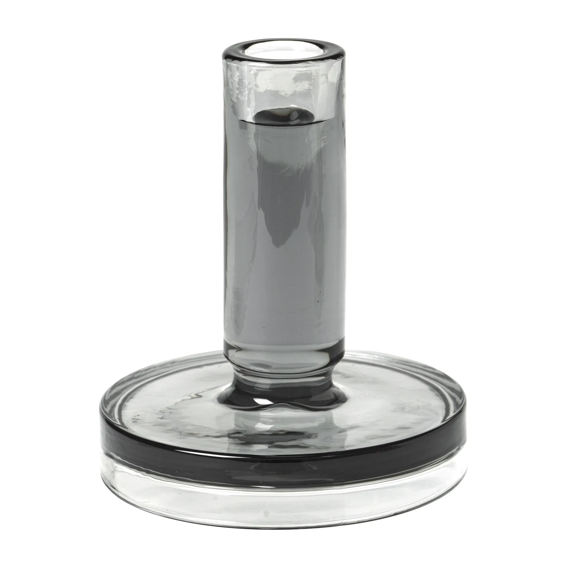 Petra ljusstake smoked pearl dark grey, 14 cm Broste Copenhagen