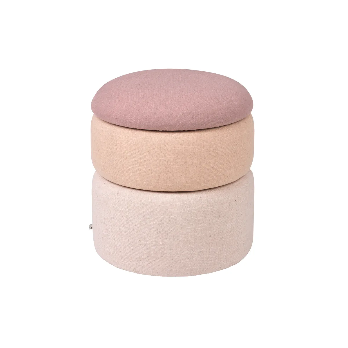 Broste Copenhagen Pond puff 42 cm Rose shades