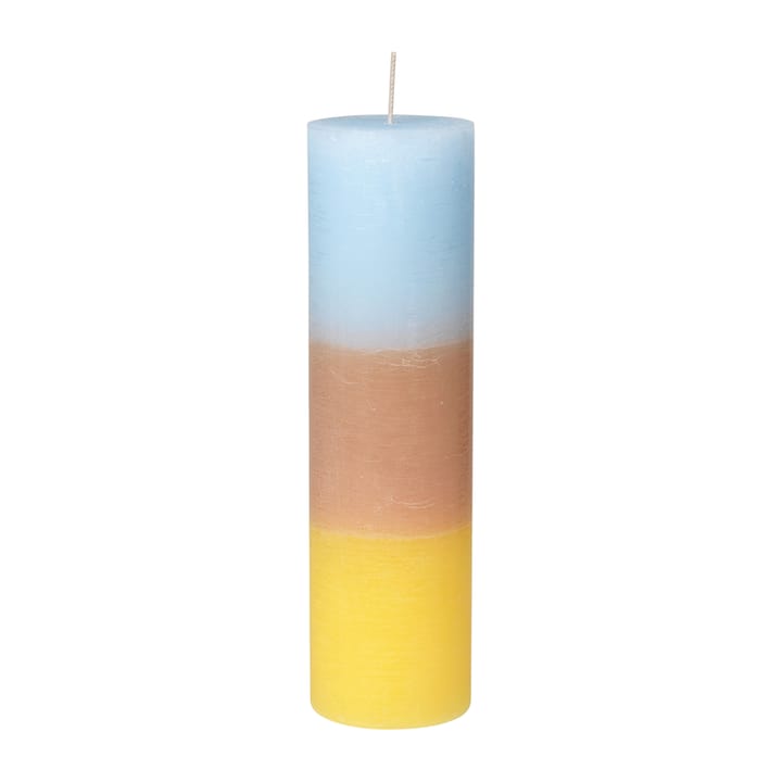 Rainbow blockljus 25 cm - Pineapple cloud - Broste Copenhagen