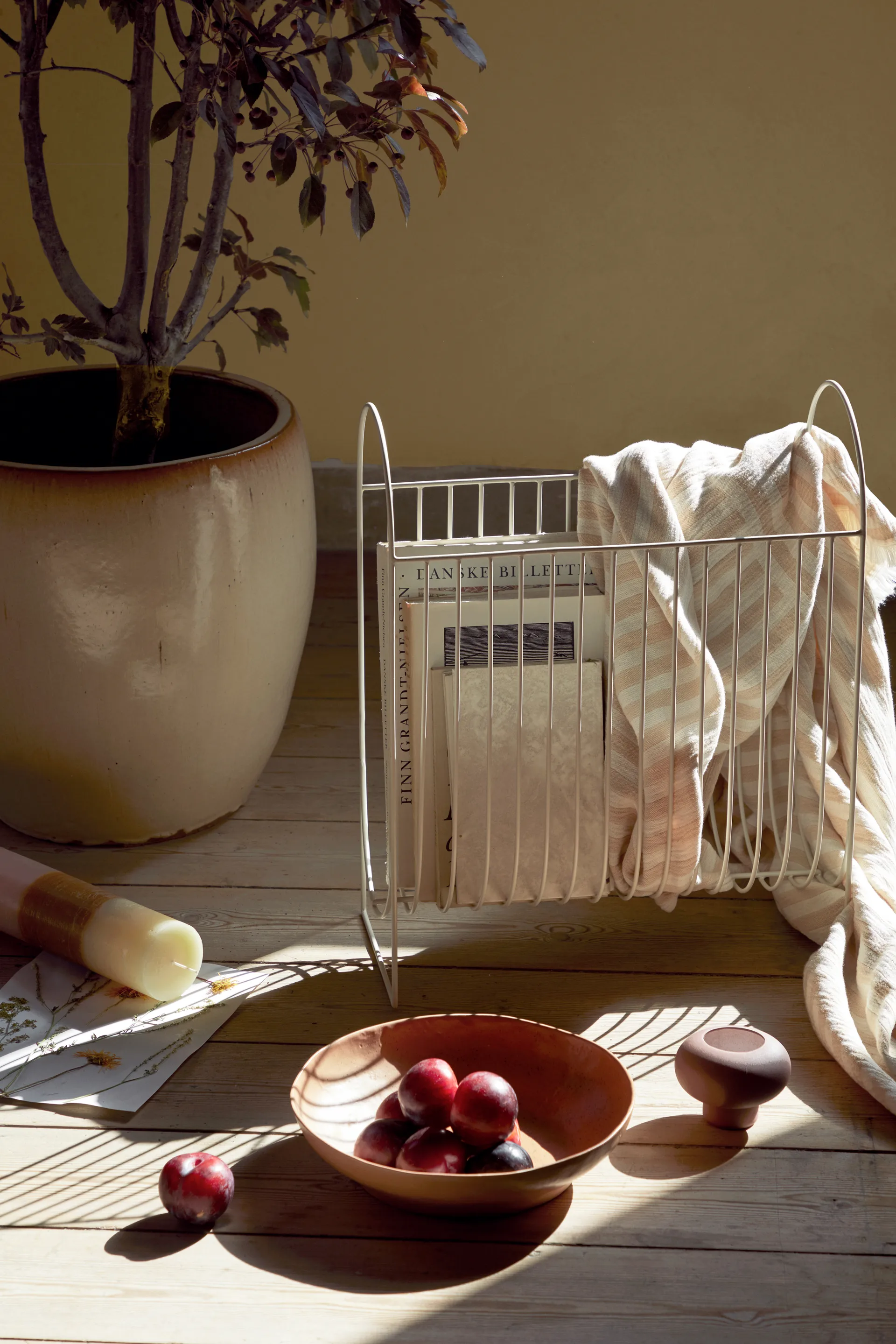 Rainbow blockljus 25 cm, Tequila sunrise Broste Copenhagen