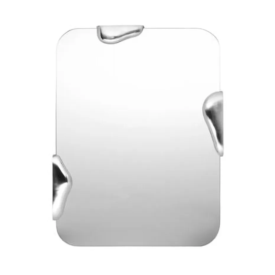 Roberta spegel S 46x60 cm, Silver Broste Copenhagen