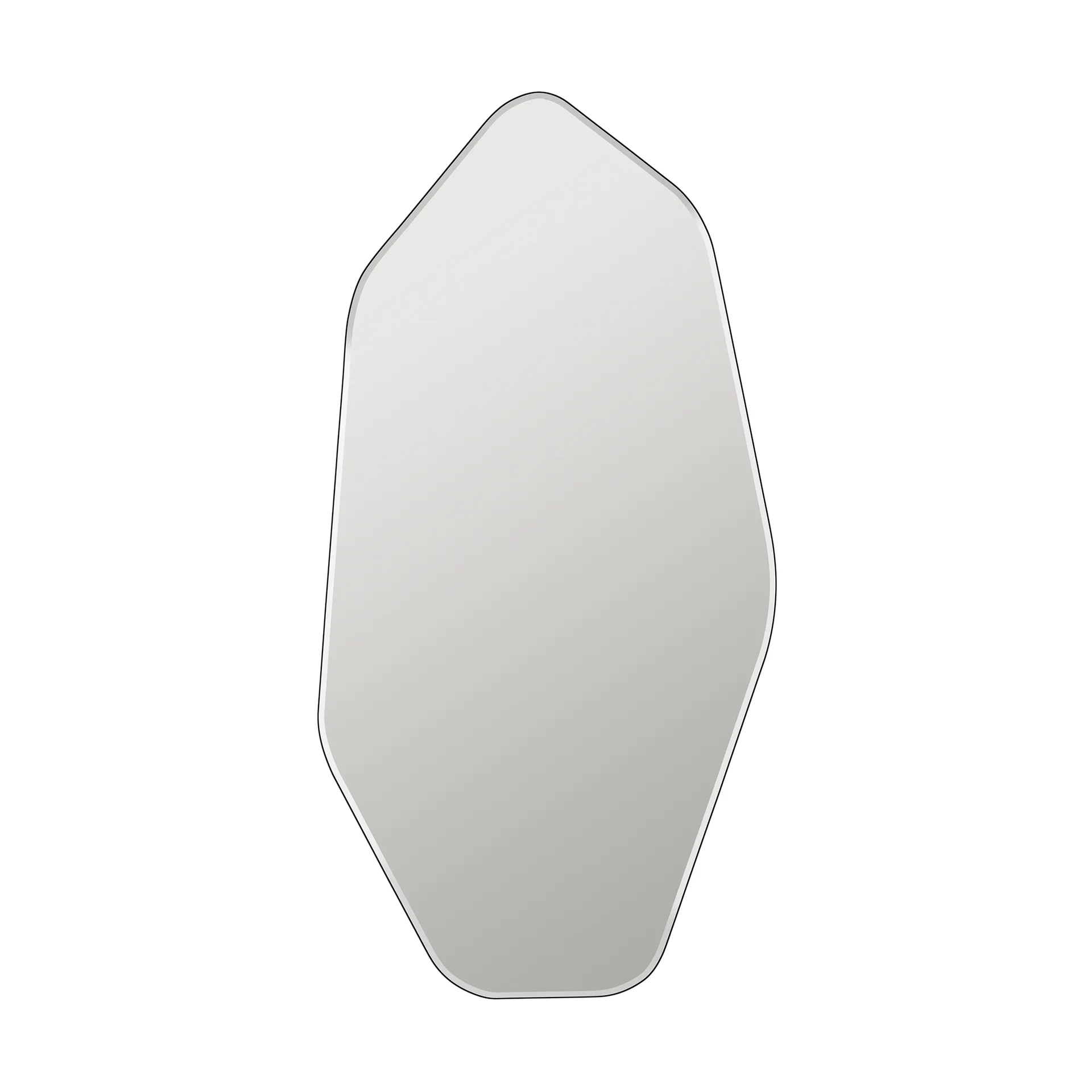 Ruby väggspegel 120x60 cm, Clear-black Broste Copenhagen