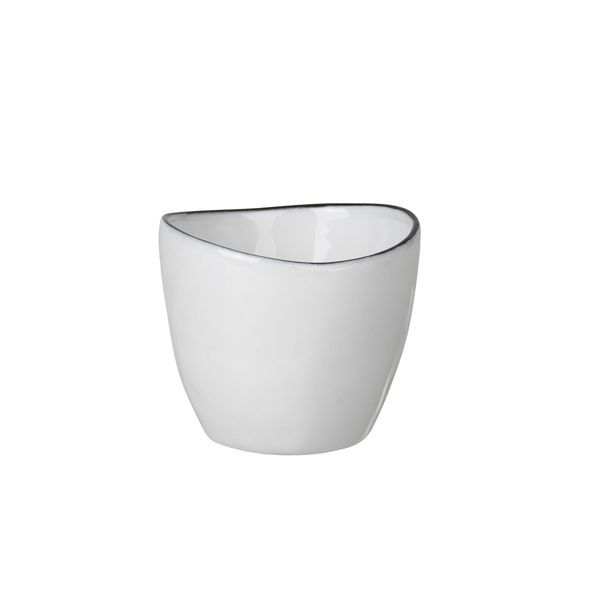 Broste Copenhagen Salt äggkopp 3,5 cm | Skandinavisk Design | Äggkoppar | Svart