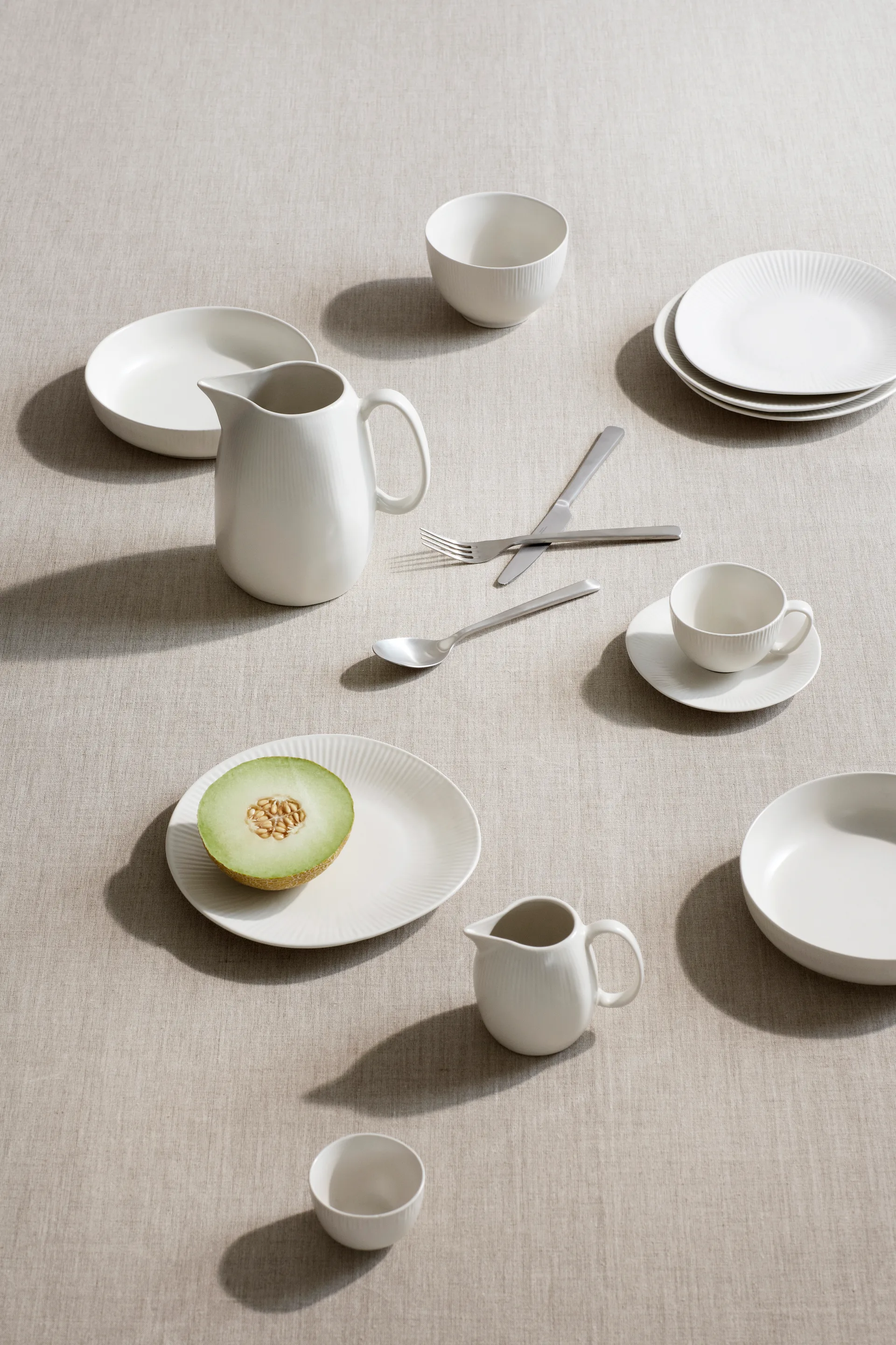 Sandvig kanna 1,2 l, Soft white Broste Copenhagen