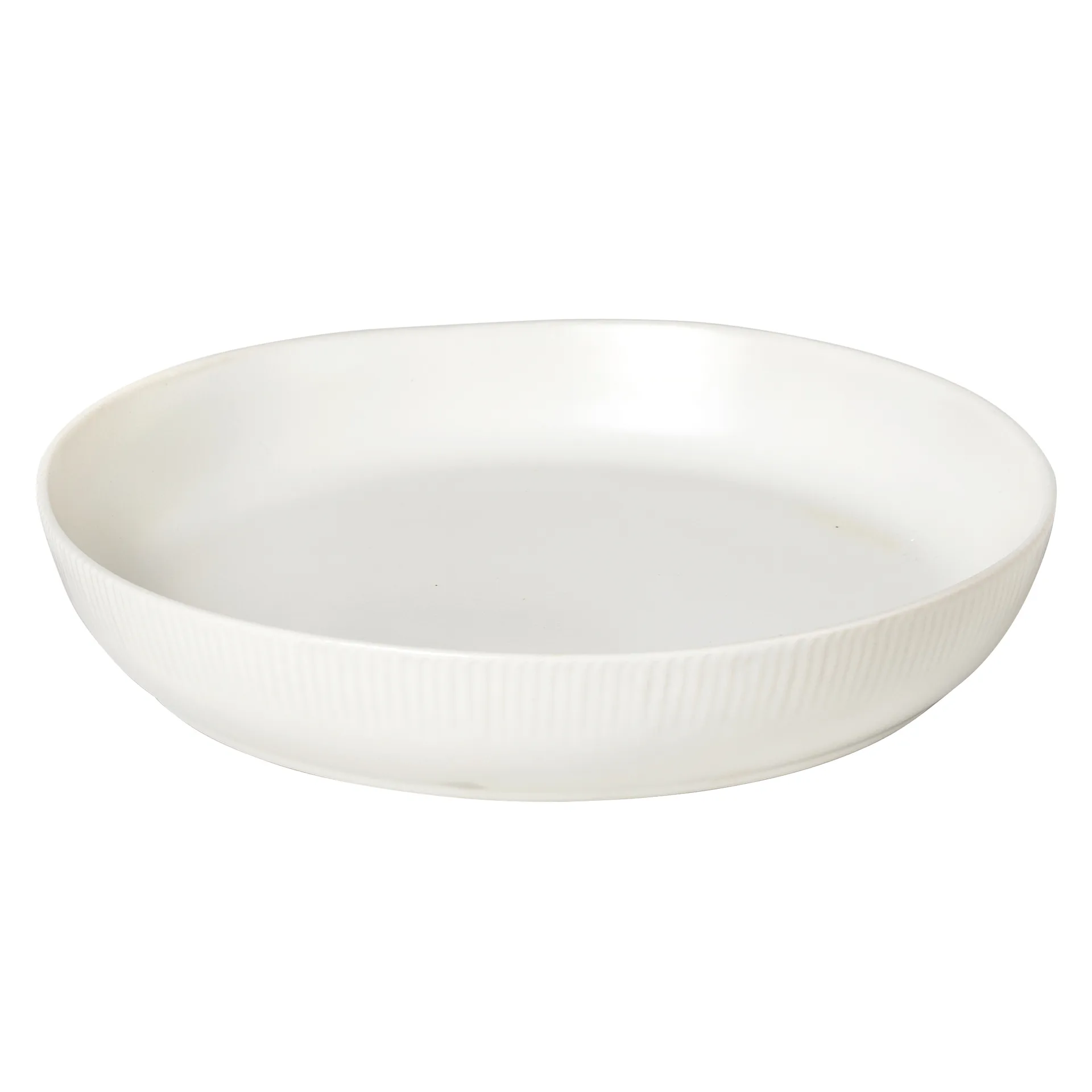 Sandvig serveringsskål soft white, 23 cm Broste Copenhagen
