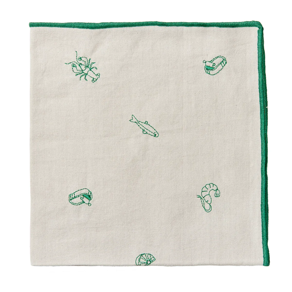 Broste Copenhagen Sea tygservett 45x45 cm Jelly green