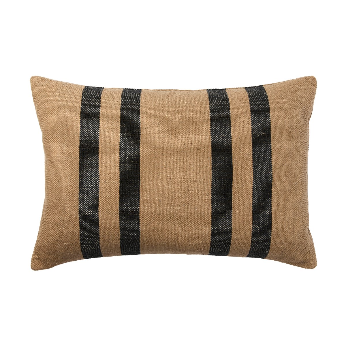 Broste Copenhagen Sigrun kuddfodral Brown kelp-black, 40x60 cm