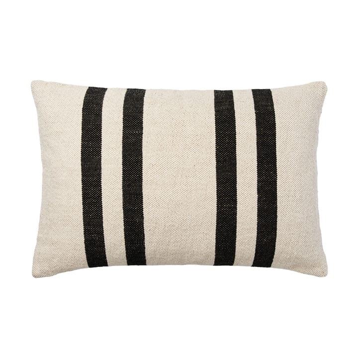 Sigrun kuddfodral - Light beige-black, 40x60 cm - Broste Copenhagen