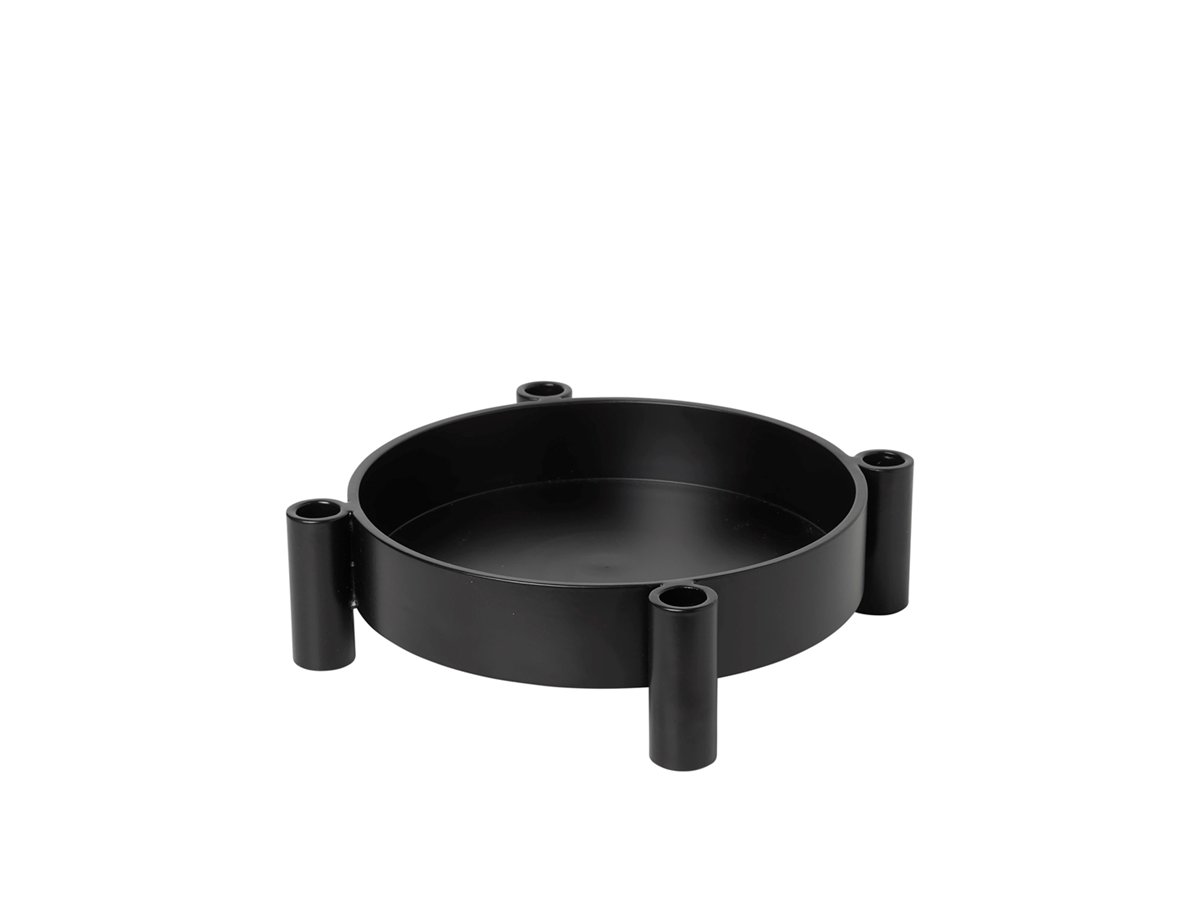 Broste Copenhagen Silke ljusstake 32 cm Aluminium svart