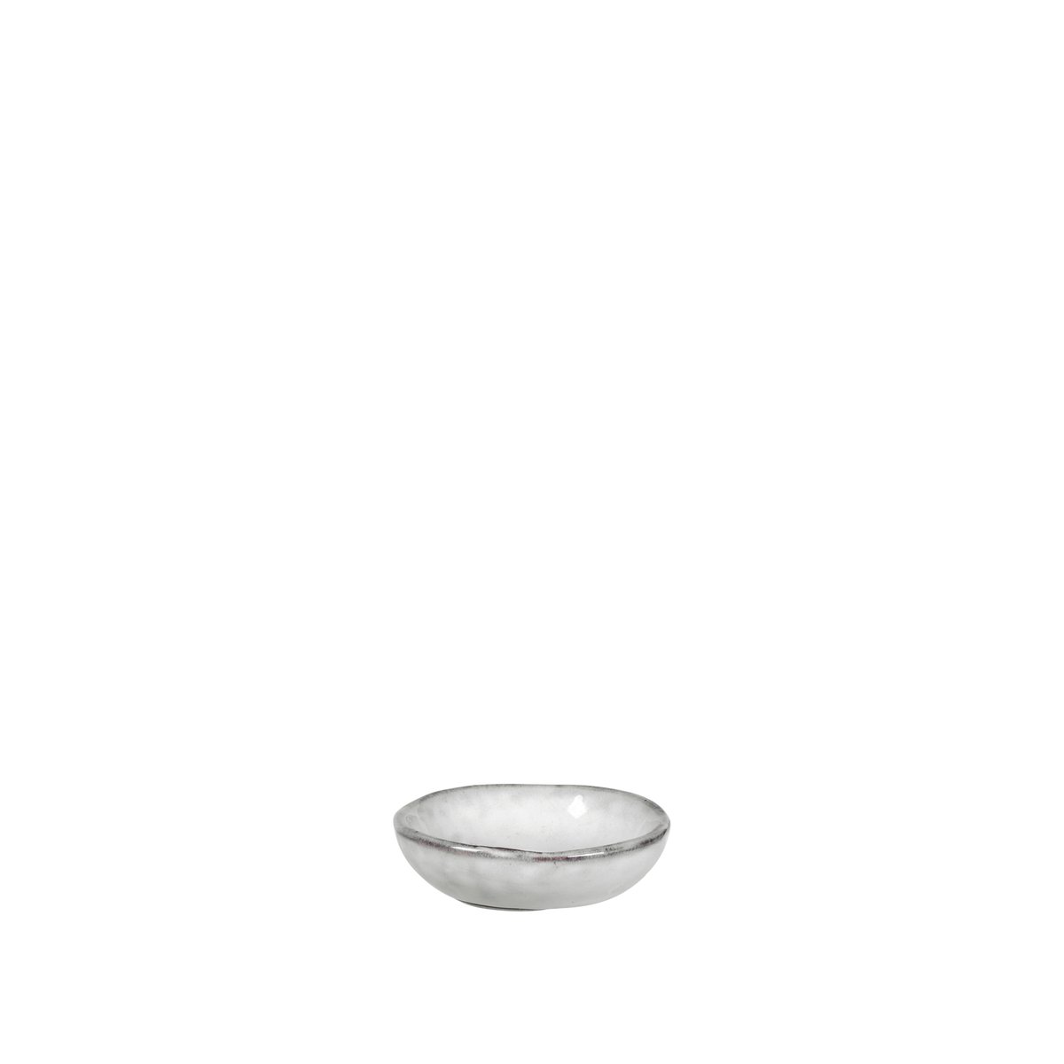 Broste Copenhagen Smörfat Nordic Sand 7 cm | Skandinavisk Design | Serveringsskålar | Vit