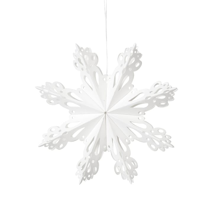 Snowflake juldekoration White - Ø15 cm - Broste Copenhagen