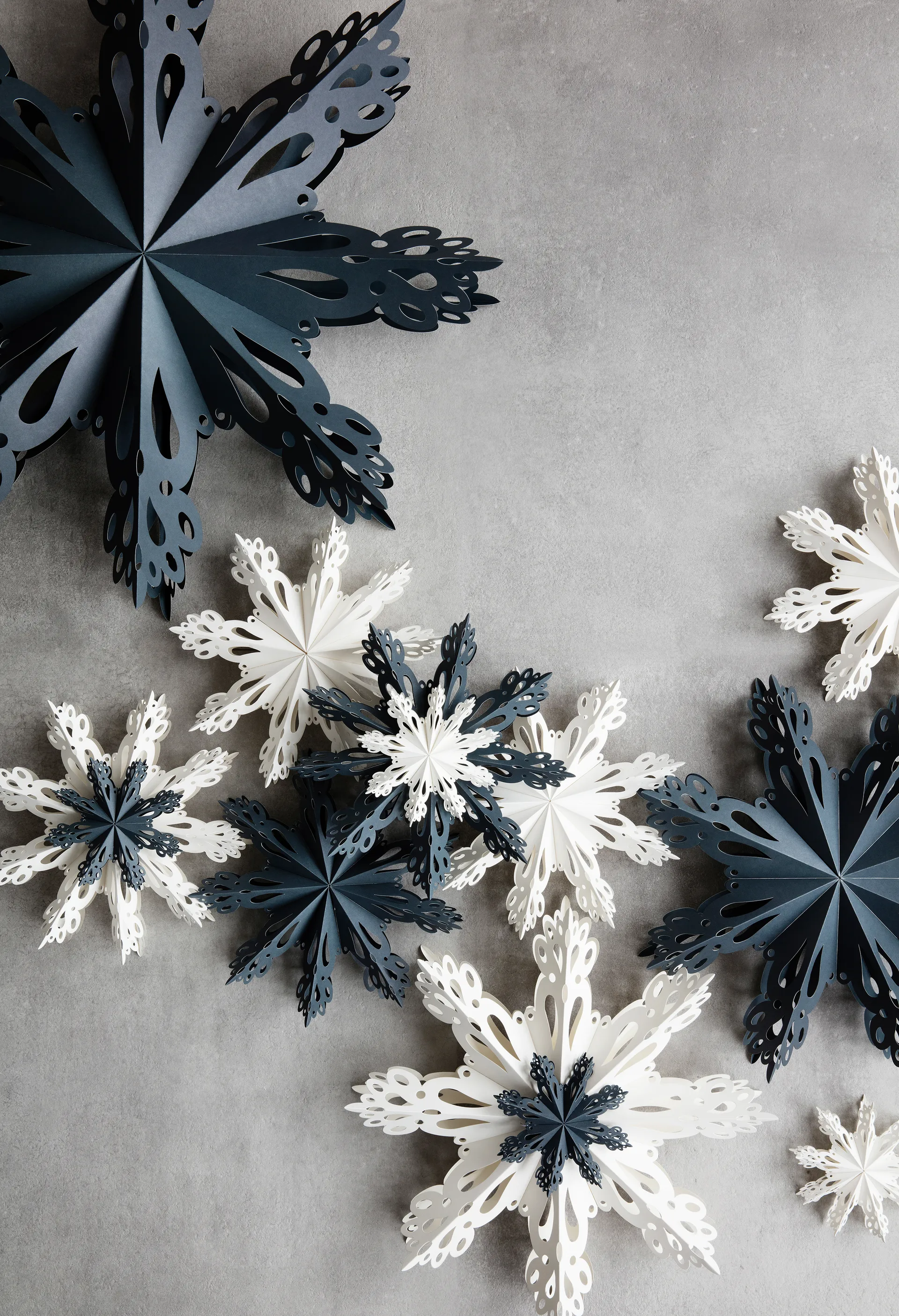 Snowflake juldekoration White, Ø30 cm Broste Copenhagen