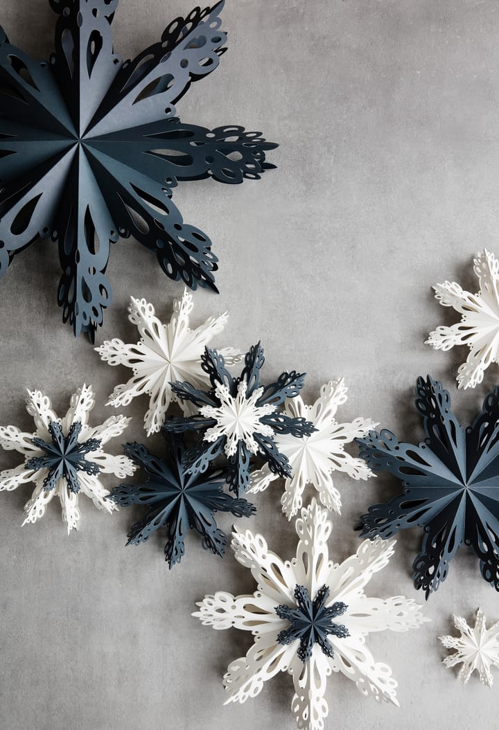 Snowflake juldekoration White, Ø30 cm Broste Copenhagen