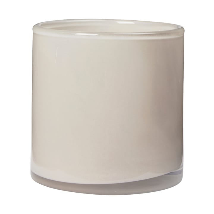 Solai hurricane ljuslykta - Taupe Warm Grey, Ø10 cm - Broste Copenhagen