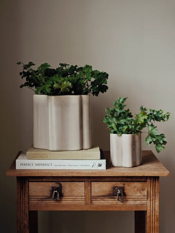 Sonja blomkruka H:12 cm - Rainy Day Grey - Broste Copenhagen