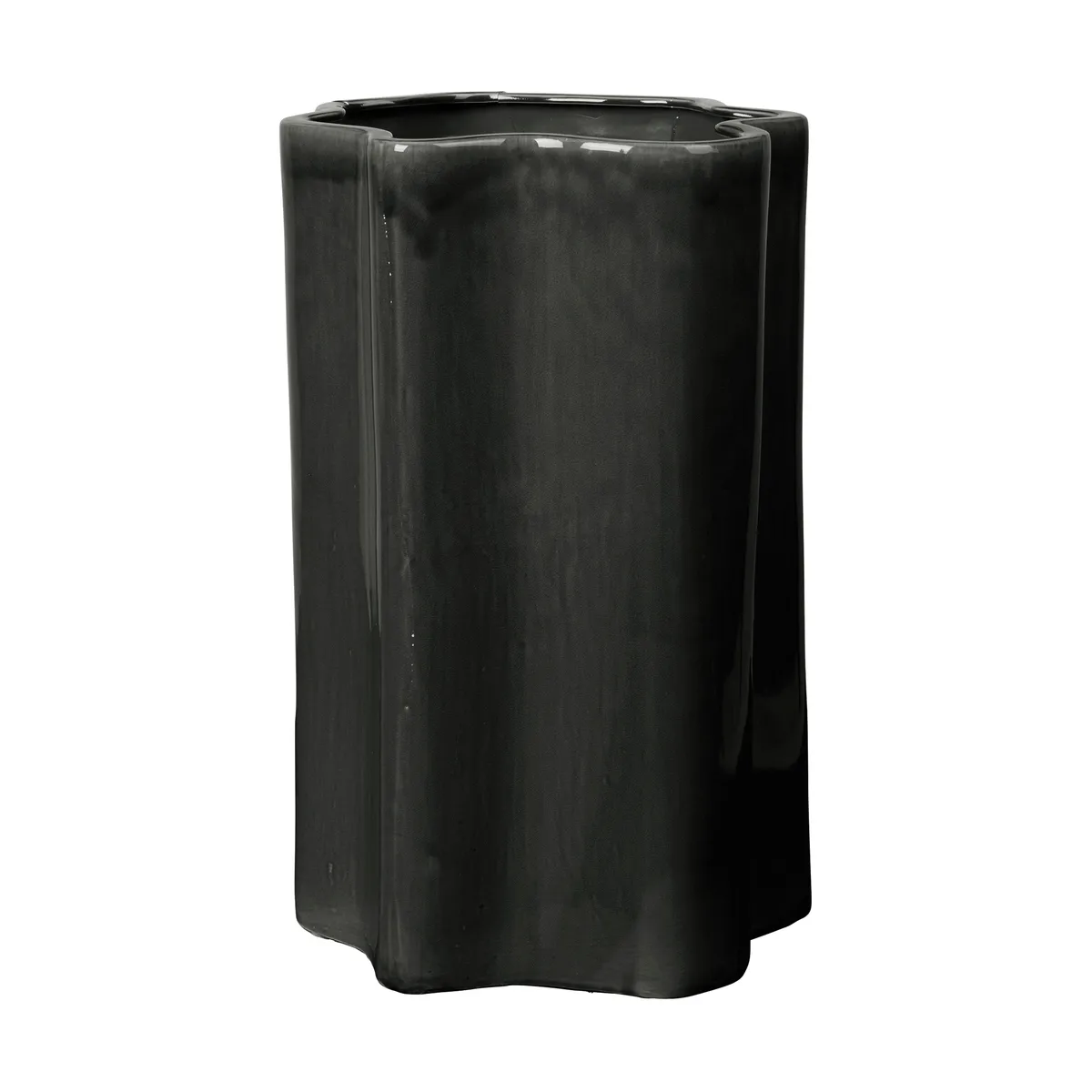 Broste Copenhagen Sonja blomkruka H:55 cm Dark green