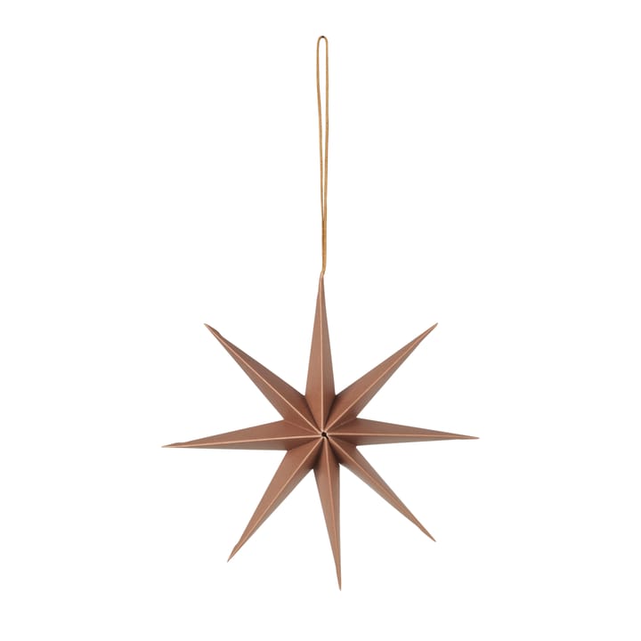 Star pappersstjärna Ø15 cm, Indian tan Broste Copenhagen