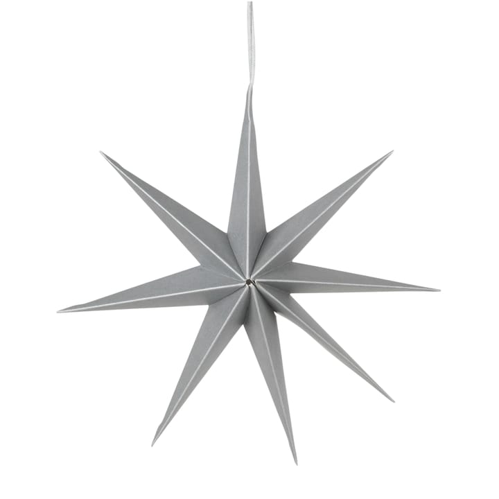 Star pappersstjärna Ø50 cm - Silver - Broste Copenhagen